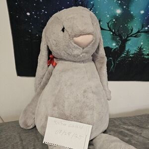 Giant Bashful Cottontail Jellycat Bunny NWT